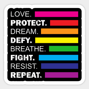 Resist Sticker